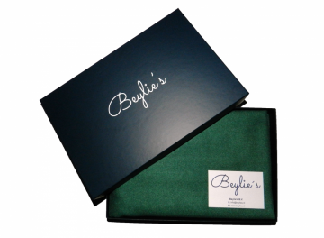 Kasjmier sjaal - Donkergroen