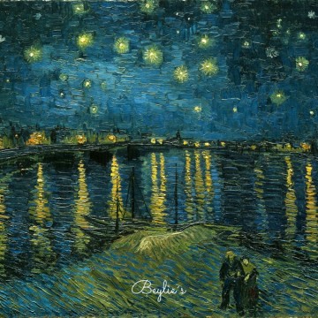 Sterrennacht boven de Rhône